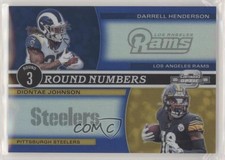2019 Contenders Optic Blue Prizm /99 Darrell Henderson Diontae Johnson z6b