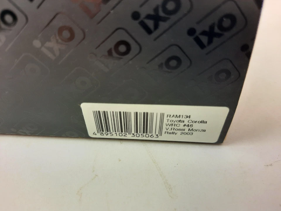 IXO Toyota Corollla WRC #46 Valentino Rossi Monza Rally 2003 1/43 RAM134 - Immagine 2 di 2