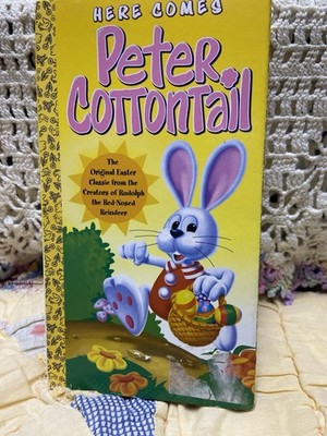 Here Comes Peter Cottontail VHS Golden Books EASTER Original Classic