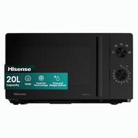 Hisense 700 Watts 20 Litre Inverter Microwave Oven H20MOBP1HIUK Black Automatic