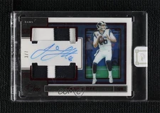 2019 Panini One Dual Patch Auto Red /7 Jared Goff #170 Dual Patch Auto