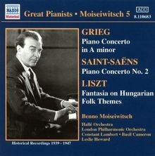 Klavierkonzerte von Moiseiwitsch,Benno | CD | Zustand sehr gut