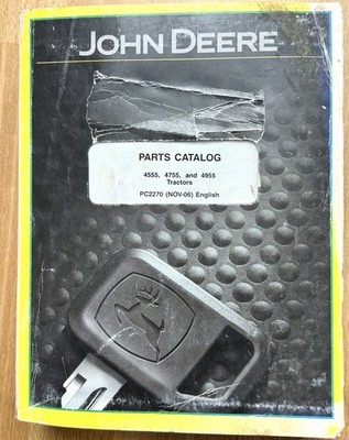 JOHN DEERE 4555 4755 4955 Tractor FACTORY Parts Catalog PC2270 GENUINE