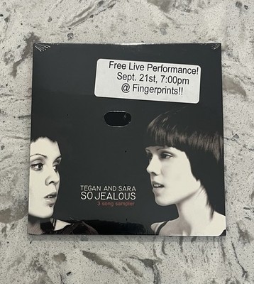 Tegan and Sara So Jealous 3 Song Live Performance CD *New Sealed*