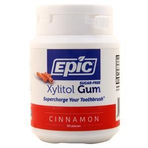 Жевательная резинка Epic Dental с ксилитом и корицей, 50 грамм