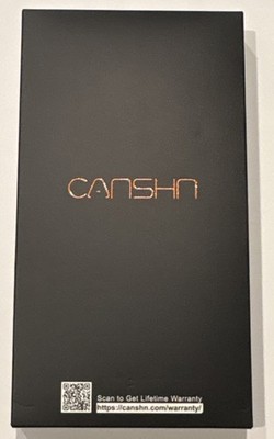 CANSHN Magnetic Coverage Clear Case for iPhone 16 Pro Max Plastic Back