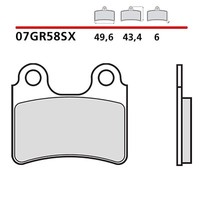 Brembo VORDERRADBREMSBELAGE-KIT FUR Beta EVO Factory 125 19-19-COD. 07GR58SX