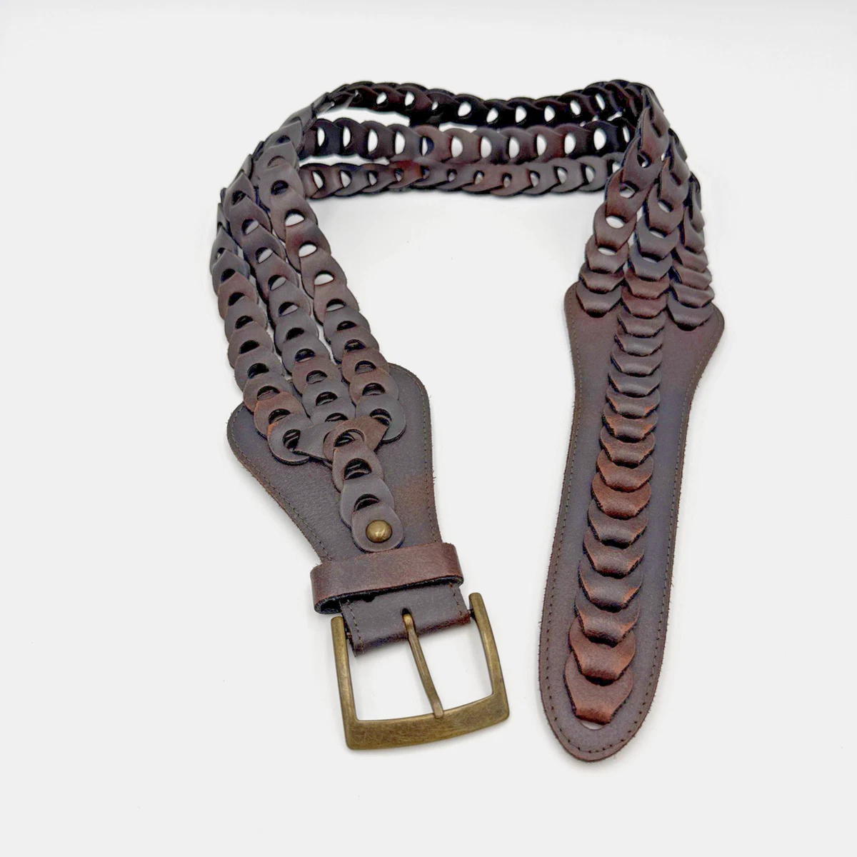 vintage boho leather belt products for sale | eBay display picture 3