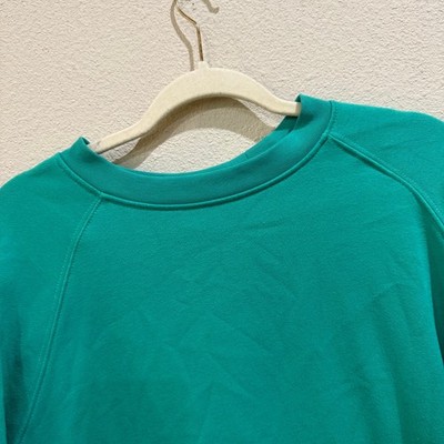 Avia Womens XL (16-18) Green Striped Long Sleeve Pullover Sweatshirt