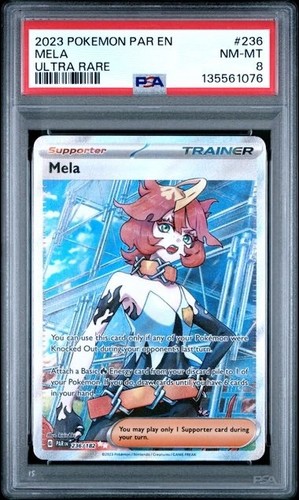 Mela graded PSA 8 for sale on eBay