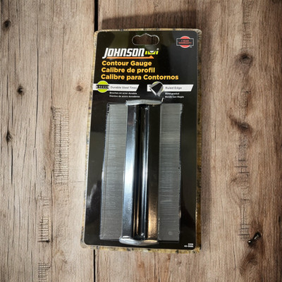 Johnson 6-Inches Durable Stainless Steel Tines Contour Gauge Model #2206