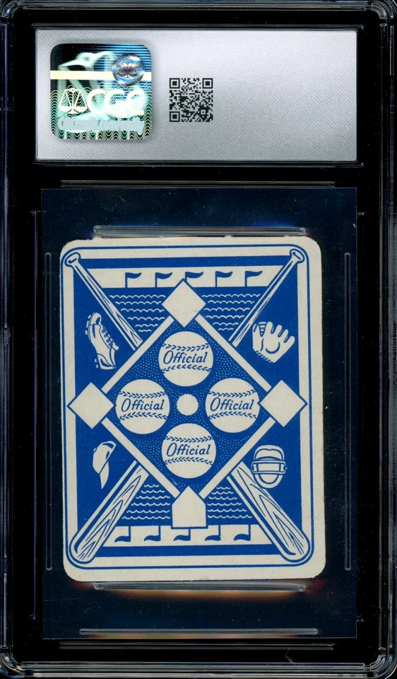 1951 Topps Blue Backs #6 Red Schoendienst CGC 7 HOF Foto 2 de 2