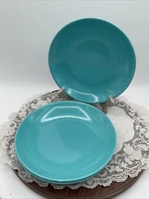 Salem North Star Bowls Biscayne Robins Egg Blue MCM 8" Vintage Lot Of Three