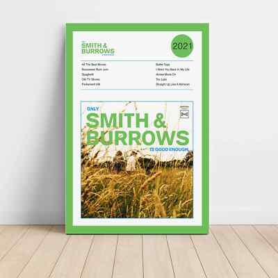Smith & Burrows   Only Smith & Burrows Is Good Enough Fine Art Album Poster