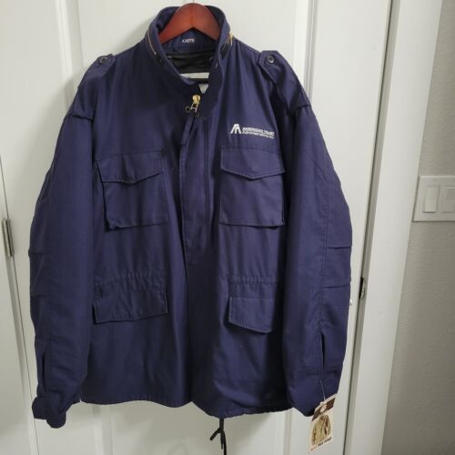 ROTHCO MENS NAVY BLUE 8527 ARMY MILITARY M-65 FIELD JACKET WITH LINER SIZE XL - Picture 1 of 14