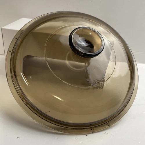 Pyrex 8.5" Cover Lid Round Replacement Smoke Glass 7 V2 5C Saucepan Top