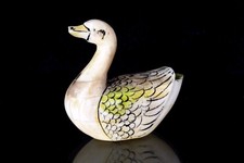 Vintage Style High Quality Hand Crafted Camel Bone Duck Figure. i8-58