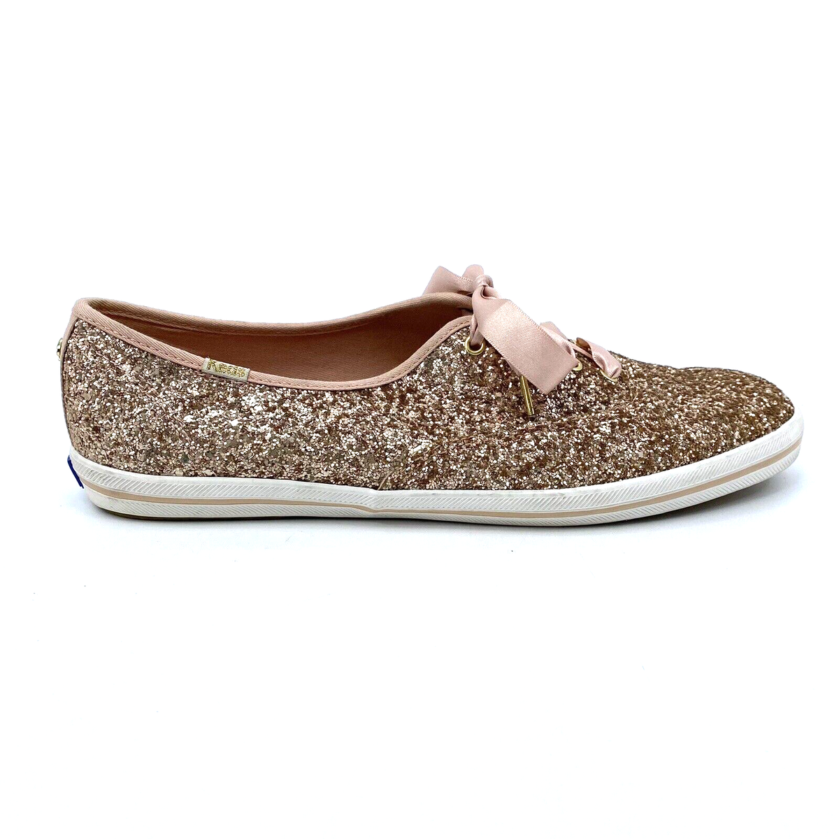 Womens 11 KEDS x Kate Spade New York Champion Sneakers Blush Pink Glitter  Shoes