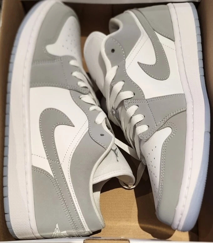 Nike Air Jordan 1 Low Wolf Gris DC0774-105 Mujer 12 Hombre 10.5 Foto 2 de 4