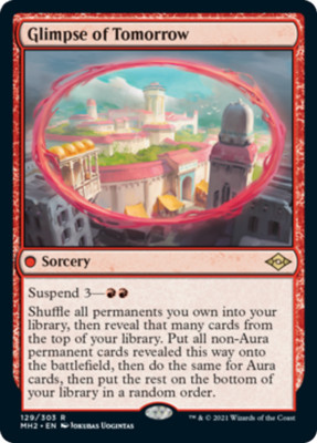 Glimpse of Tomorrow - X4 - Modern Horizons 2 - R129/303 - 4RCards