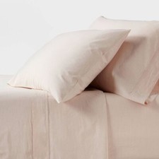 Threshold Organic Cotton Percale 4-Piece Shee...
