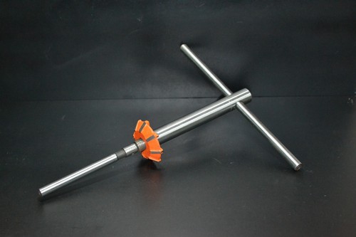CARBIDE TIPPED VALVE SEAT CUTTER 2.020" 45 deg +ARBOR+GUIDE STEM 11/32" - Picture 2 of 2