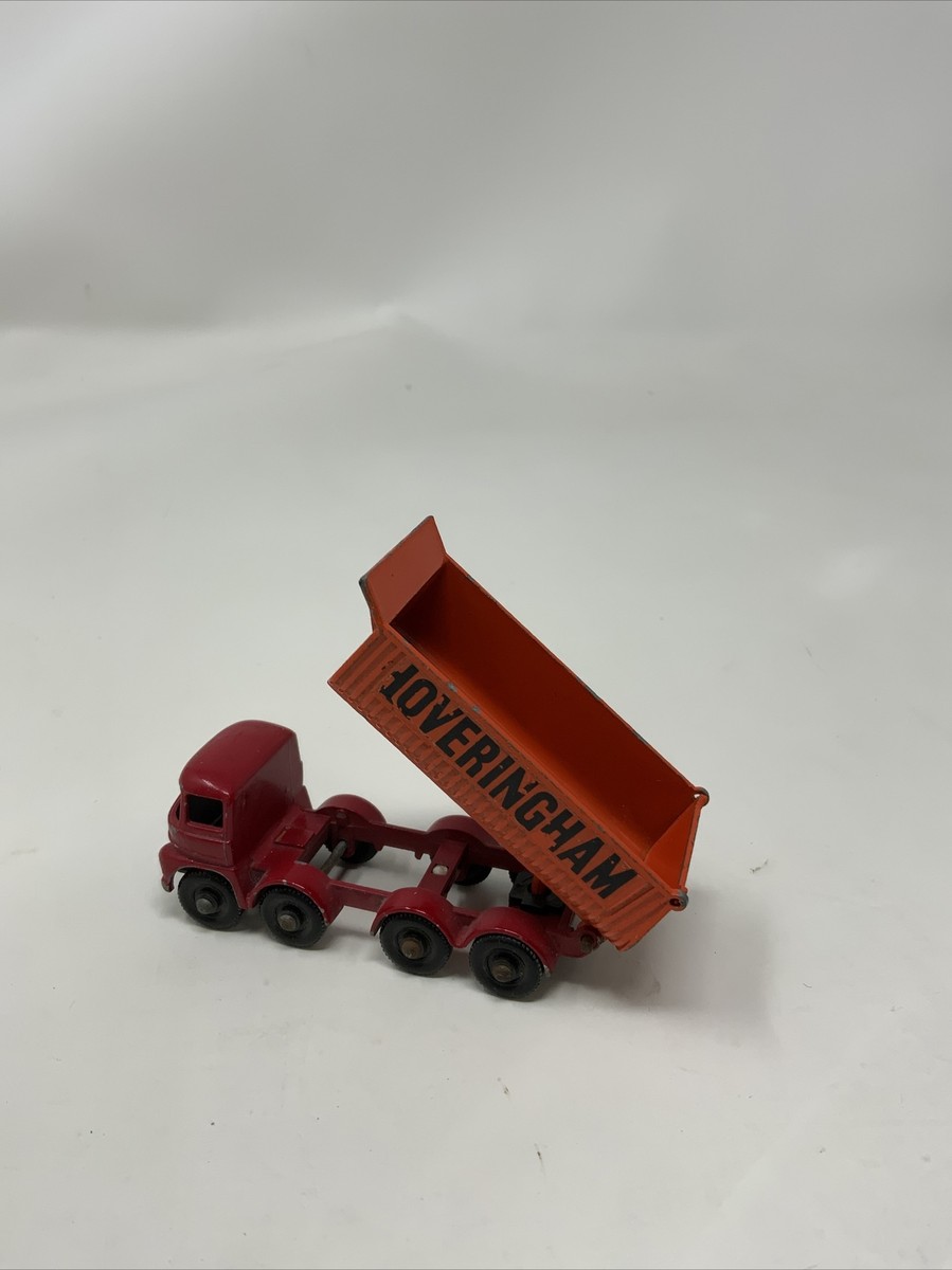 Camion Matchbox Série 8 - Tipper à 8 Roues, N°17, Boîte D'origine Première édition - Modèle Vintage