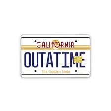 OUTATIME Credit Card Skins Vinyl Decal