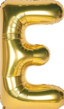 Letter Balloon Gold 40 Inch Giant Jumbo Helium Foil Mylar