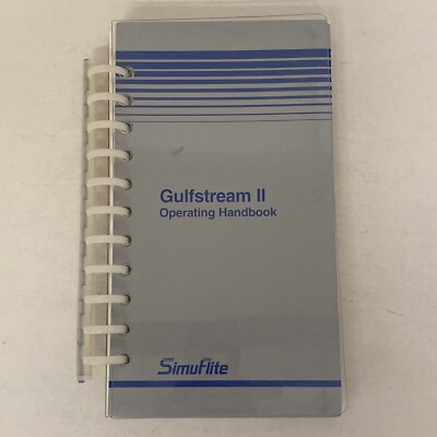 Gulfstream II Operating Handbook, SimuFlite 2000
