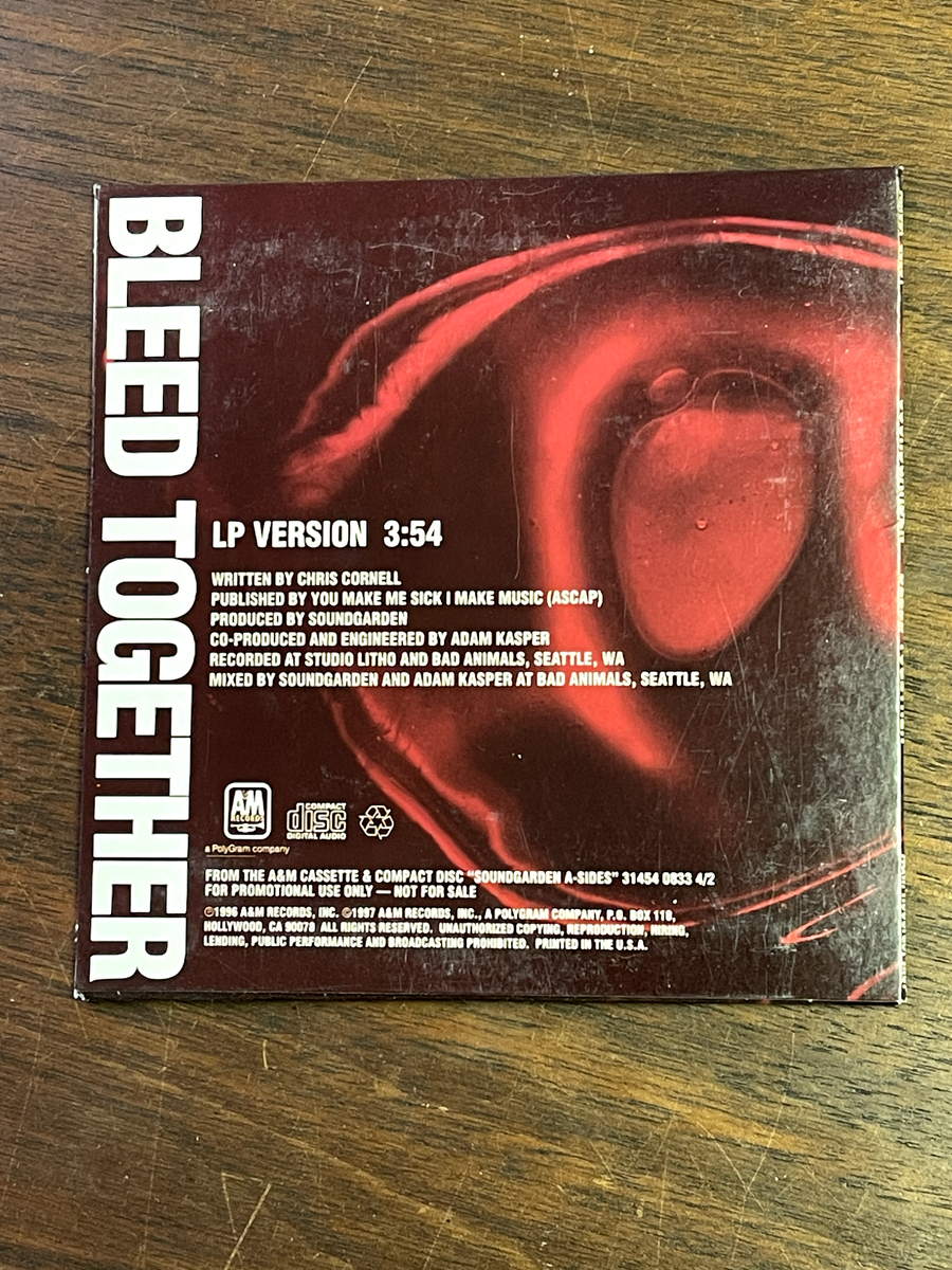 SOUNDGARDEN Rare 1996 USA Promo Only OOP Rock Card CD Single