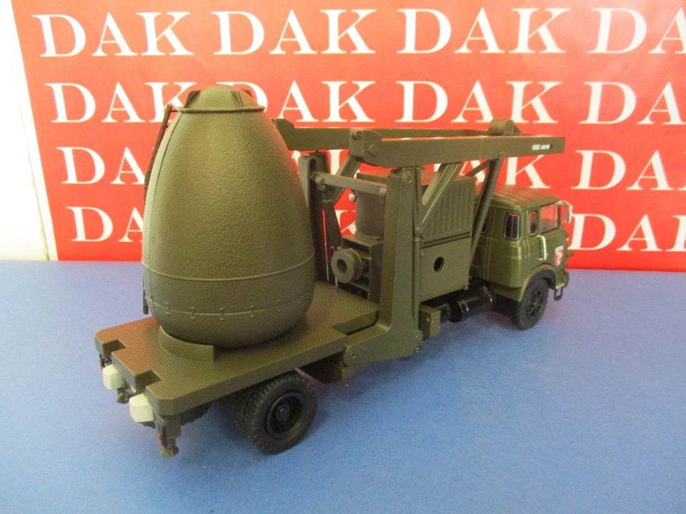 Die cast 1/43 Modellino Camion Truck Berliet VTC trasporto nucleare - Immagine 3 di 4