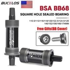Bicycle Square Taper Bottom Bracket BB68 MTB Road Folding Bike Crank Bearings US