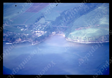 sl71  Original slide 1970's  Hawaii aerial view from airplane 923a