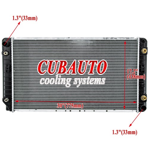 94 Caprice Radiators Aluminum Core Radiator For 1994-1996 CHEVY IMPALA CAPRICE CADILLAC ...