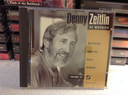 DENNY ZEITLIN AT MAYBECK POST BOP JAZZ CD '93 CONCORD OG VOLUME 27 OOP