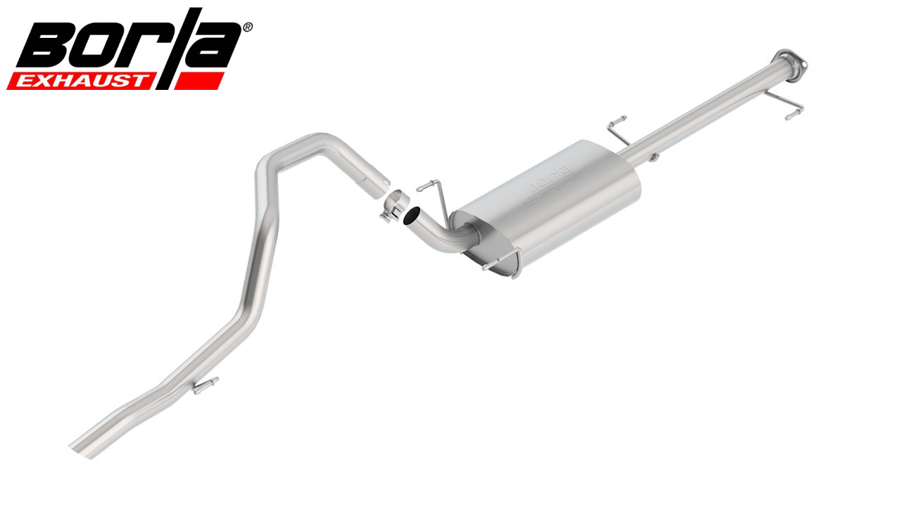 Borla S-Type 2.5" Cat-Back Exhaust System For 2015-2024 Toyota 4Runner TRD Pro