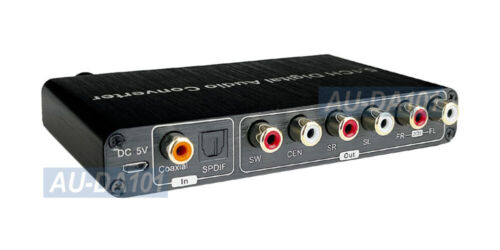 Multi-Channel Digital Audio To 5.1 Analog Surround Sound Converter - Picture 2 of 9