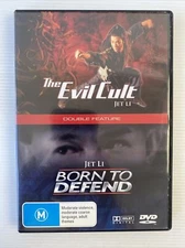The Evil Cult / Born To Defend - DVD Jet Li - Very Good Condition Region 4