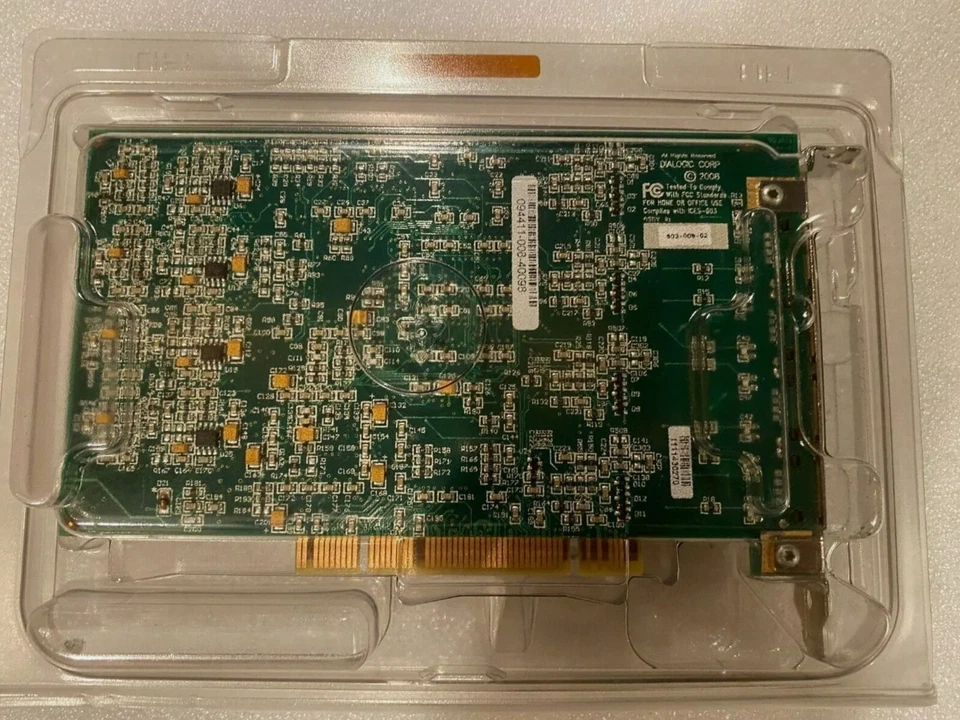 NEW Dialogic Diva Server 800-665-01 4BRI-8 PCI v2.0 Quad BRI ISDN IVR Interface - Image 2 of 3