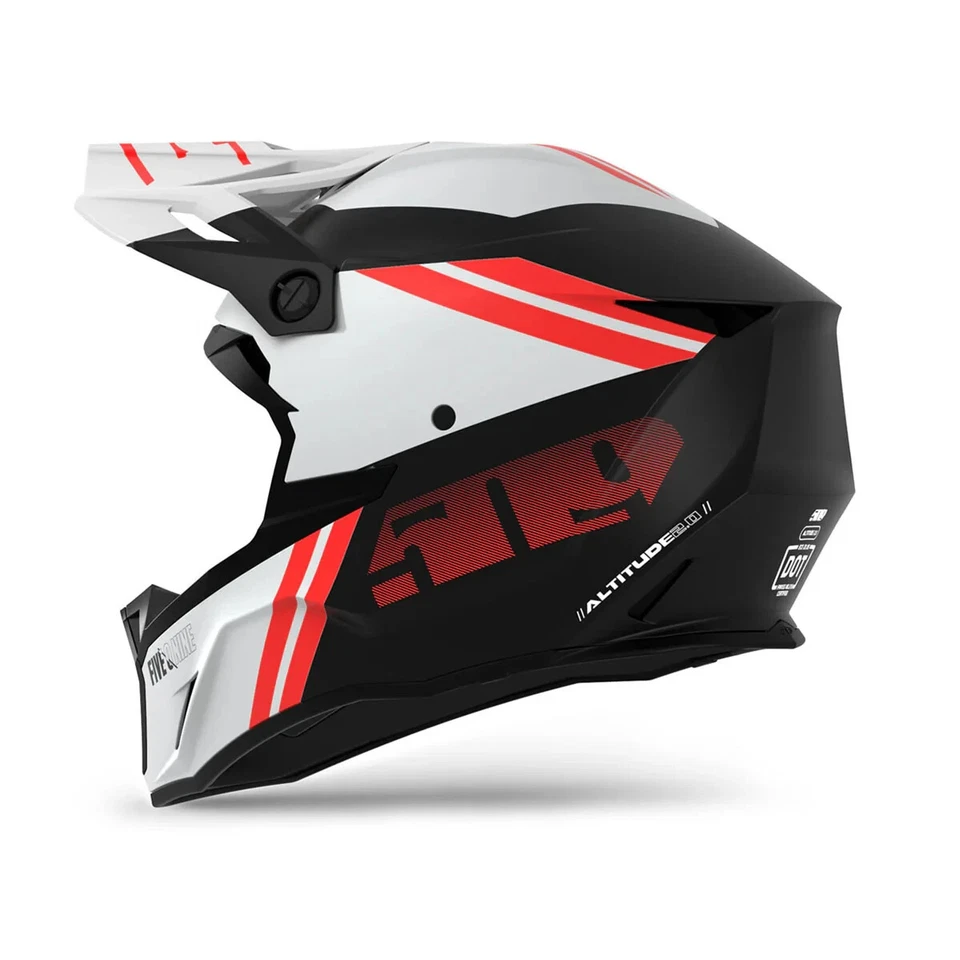 OFERTA 509 Casco Altitude 2.0, Casco de Moto de Nieve, Rojo Carreras, XL, 2XL Foto 4 de 4
