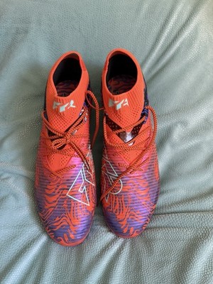 PUMA Future Football Cleats Orange US 9.5 Medium (D) Model 108428-01