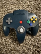 Official Nintendo 64 Dark Blue Controller OEM N64 Original