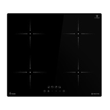 Induktionskochfeld Autark 60cm 7 kW 4 Zonen 9 Stufen