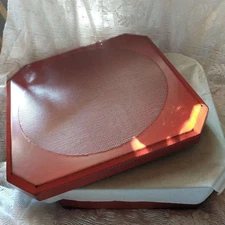 [US Import Tax Paid] Echizen Lacquerware Red & Black 20cm Bento Box Used