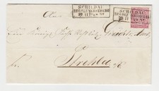 NDP MiNr 15 EF R3 SCHILDAU-Strehla 20.11.70 NV PR 2916 (C-0275)