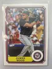 2025 Topps Archives - James Wood 1987 Boardwalk and Baseball #87BB-3 (RC)