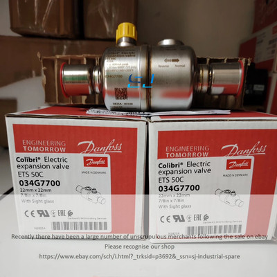 Brand new DANFOSS ETS50C 034G7700 Electronic Expansion Valve ETS50C 034G7700