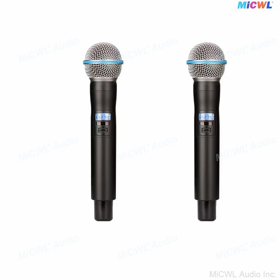 ULXD4Q-Beta58 Wireless Microphone System Digital 4 LED Hand Large Screen Display - Image 3 of 4