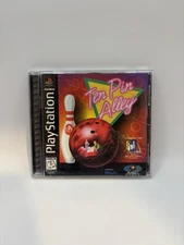 Ten Pin Alley (Sony PlayStation 1, 1996) Black Label CIB Tested/Works
